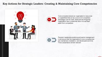Creating Core Competencies As Strategic Leader Training Ppt