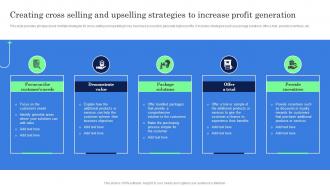 Creating Cross Selling And Upselling Strategies To Increase Profit Generation Complete Guide Of Key Strategy SS V