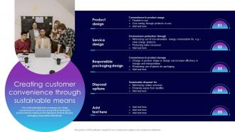 Creating Customer Convenience Through Customer Oriented Marketing