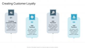 Creating Customer Loyalty In Powerpoint And Google Slides Cpb