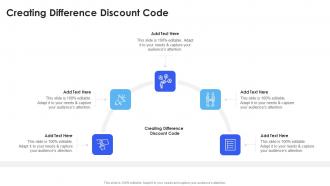 Creating Difference Discount Code In Powerpoint And Google Slides Cpb