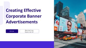 Creating Effective Corporate Banner Advertisements PPT Structure AT