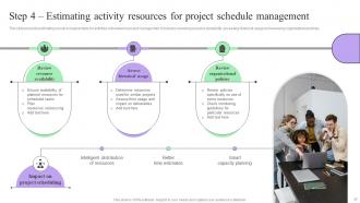 Creating Effective Project Schedule Management System Complete Deck Captivating Interactive
