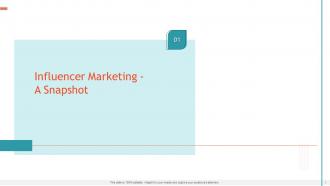 Creating Influencer Marketing Strategy And Measuring Its Roi Complete Deck