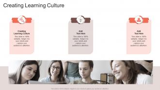 Creating Learning Culture In Powerpoint And Google Slides Cpb