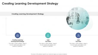 Creating Learning Development Strategy In Powerpoint And Google Slides Cpb