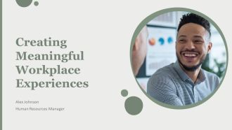 Creating Meaningful Workplace Experiences PPT Mockup AT