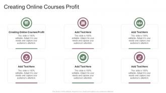 Creating Online Courses Profit In Powerpoint And Google Slides Cpb