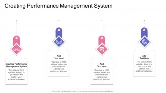 Creating Performance Management System In Powerpoint And Google Slides Cpb