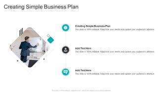 Creating Simple Business Plan In Powerpoint And Google Slides Cpb