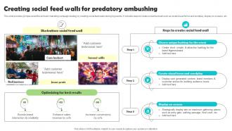 Creating Social Feed Walls For Predatory Ambushing Ambushing Competitors MKT SS V