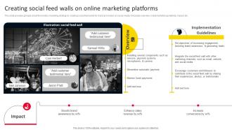 Creating Social Feed Walls On Online Marketing Platforms Strategies For Adopting Holistic MKT SS V