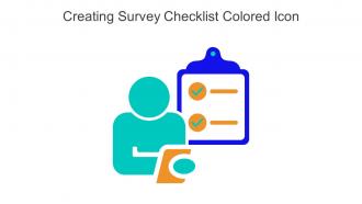 Creating Survey Checklist Colored Icon In Powerpoint Pptx Png And Editable Eps Format
