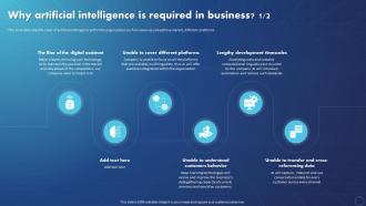 Creating Value With Machine Learning Why Artificial Intelligence Is Required In Business