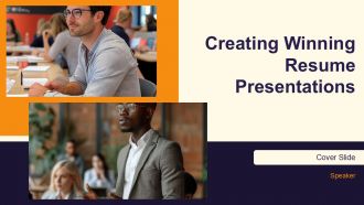 Creating Winning Resume Presentations PPT Sample AT Creating Winning Resume Presentations PPT Sample AT