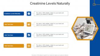 Creatinine Levels Naturally In Powerpoint And Google Slides Cpb