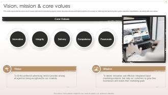 Creative Agency Company Profile Powerpoint Presentation Slides
