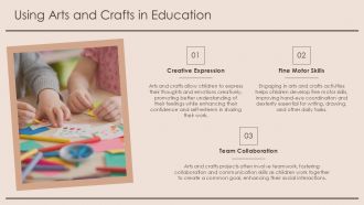Creative Arts And Crafts Projects For Kids PPT Outline AT Pre-designed Impactful