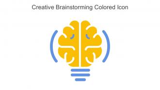Creative Brainstorming Colored Icon In Powerpoint Pptx Png And Editable Eps Format