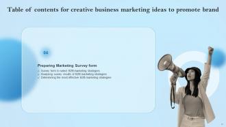 Creative Business Marketing Ideas To Promote Brand MKT CD V Best Adaptable