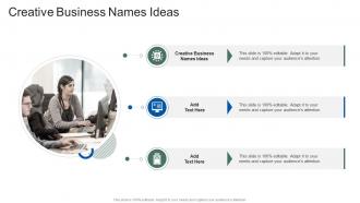 Creative Business Names Ideas In Powerpoint And Google Slides Cpb