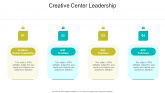 Creative Center Leadership In Powerpoint And Google Slides Cpb