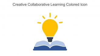 Creative Collaborative Learning Colored Icon In Powerpoint Pptx Png And Editable Eps Format