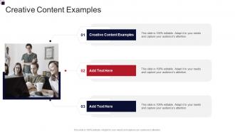 Creative Content Examples In Powerpoint And Google Slides Cpb
