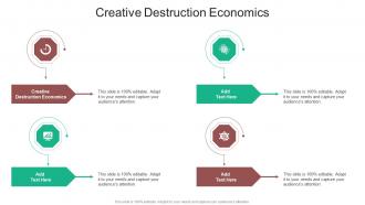 Creative Destruction Economics In Powerpoint And Google Slides Cpb