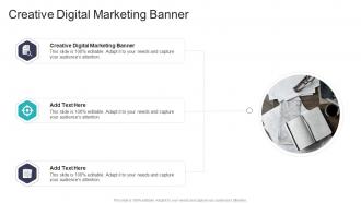 Creative Digital Marketing Banner In Powerpoint And Google Slides Cpb