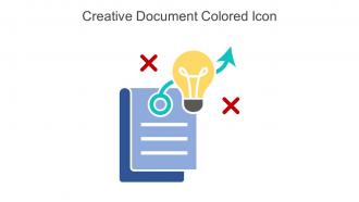 Creative Document Colored Icon In Powerpoint Pptx Png And Editable Eps Format