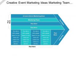 Creative event marketing ideas marketing team collaboration communication skills cpb