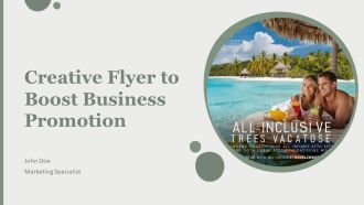 Creative Flyer To Boost Business Promotion PPT Graphics AT