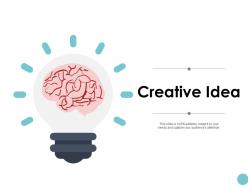 Creative idea brain management k83 ppt powerpoint presentation file brochure