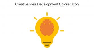 Creative Idea Development Colored Icon In Powerpoint Pptx Png And Editable Eps Format