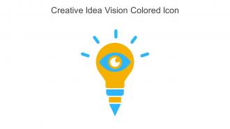 Creative Idea Vision Colored Icon In Powerpoint Pptx Png And Editable Eps Format