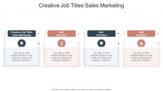 Creative Job Titles Sales Marketing In Powerpoint And Google Slides Cpb