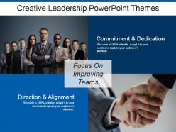Creative leadership powerpoint themes