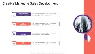 Creative Marketing Sales Development In Powerpoint And Google Slides Cpb