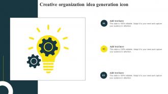 Creative Organization Idea Generation Icon