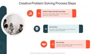 Creative Problem Solving Process Steps In Powerpoint And Google Slides Cpb
