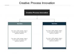 Creative process innovation ppt powerpoint presentation slides objects cpb