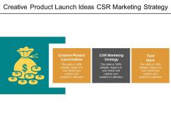 Creative product launch ideas csr marketing strategy email acquisition cpb