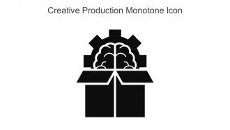 Creative Production Monotone Icon In Powerpoint Pptx Png And Editable Eps Format