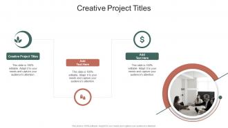 Creative Project Titles In Powerpoint And Google Slides Cpb