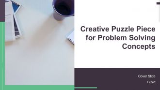 Creative Puzzle Piece For Problem Solving Concepts PPT Designs AT