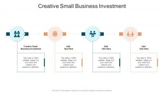 Creative Small Business Investment In Powerpoint And Google Slides Cpb