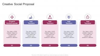 Creative Social Proposal In Powerpoint And Google Slides Cpb