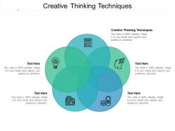 Creative Thinking Techniques Ppt Powerpoint Presentation Ideas Show Cpb ...
