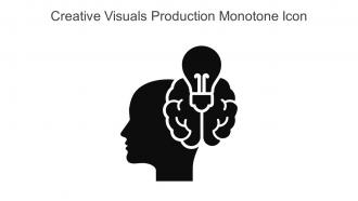 Creative Visuals Production Monotone Icon In Powerpoint Pptx Png And Editable Eps Format